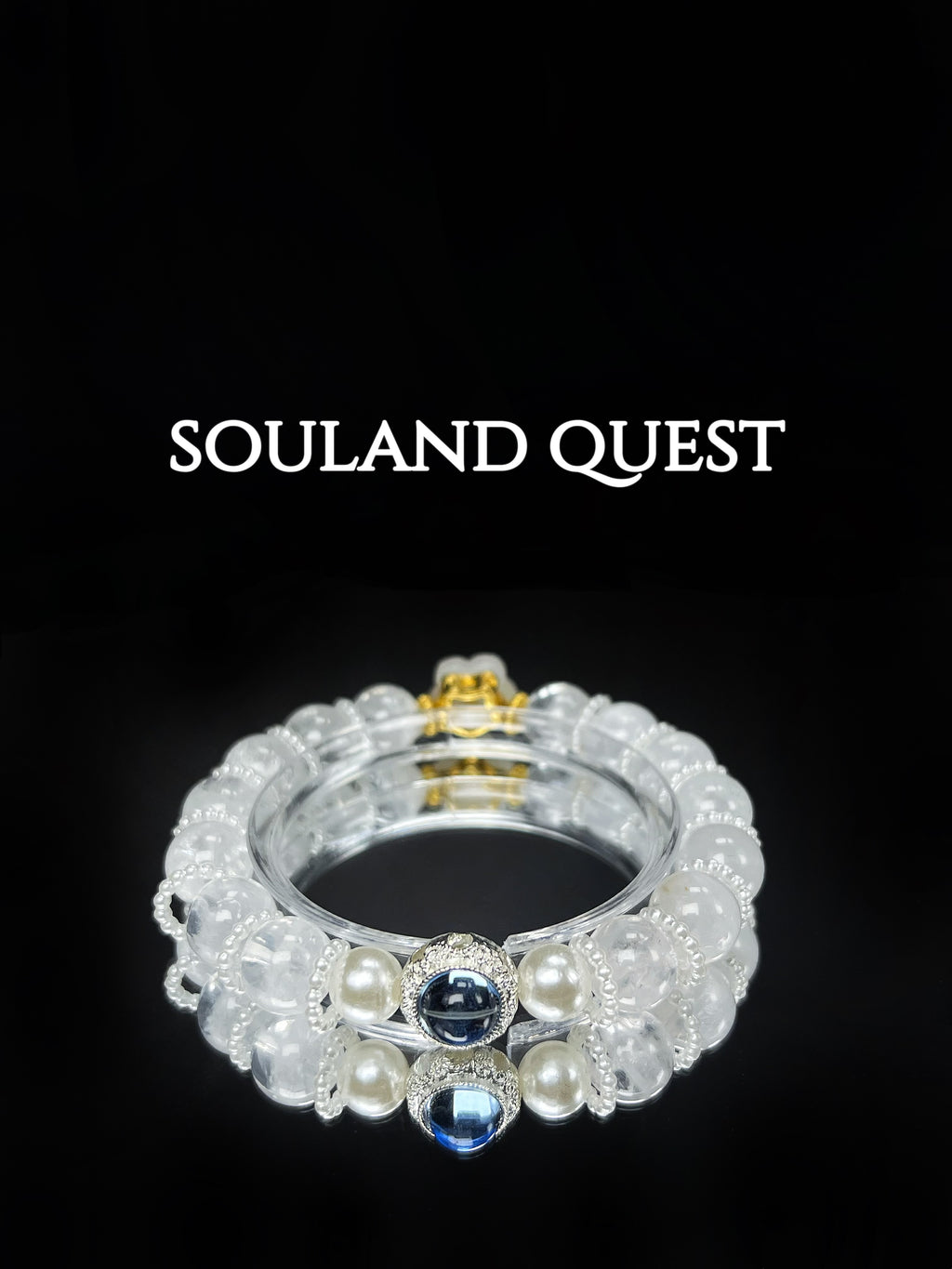Pearl & White Phantom Bloom Treasure Bracelet – Elegance, Harmony & Grace
