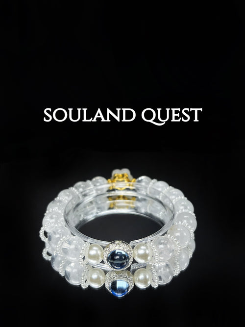 Pearl & White Phantom Bloom Treasure Bracelet – Elegance, Harmony & Grace