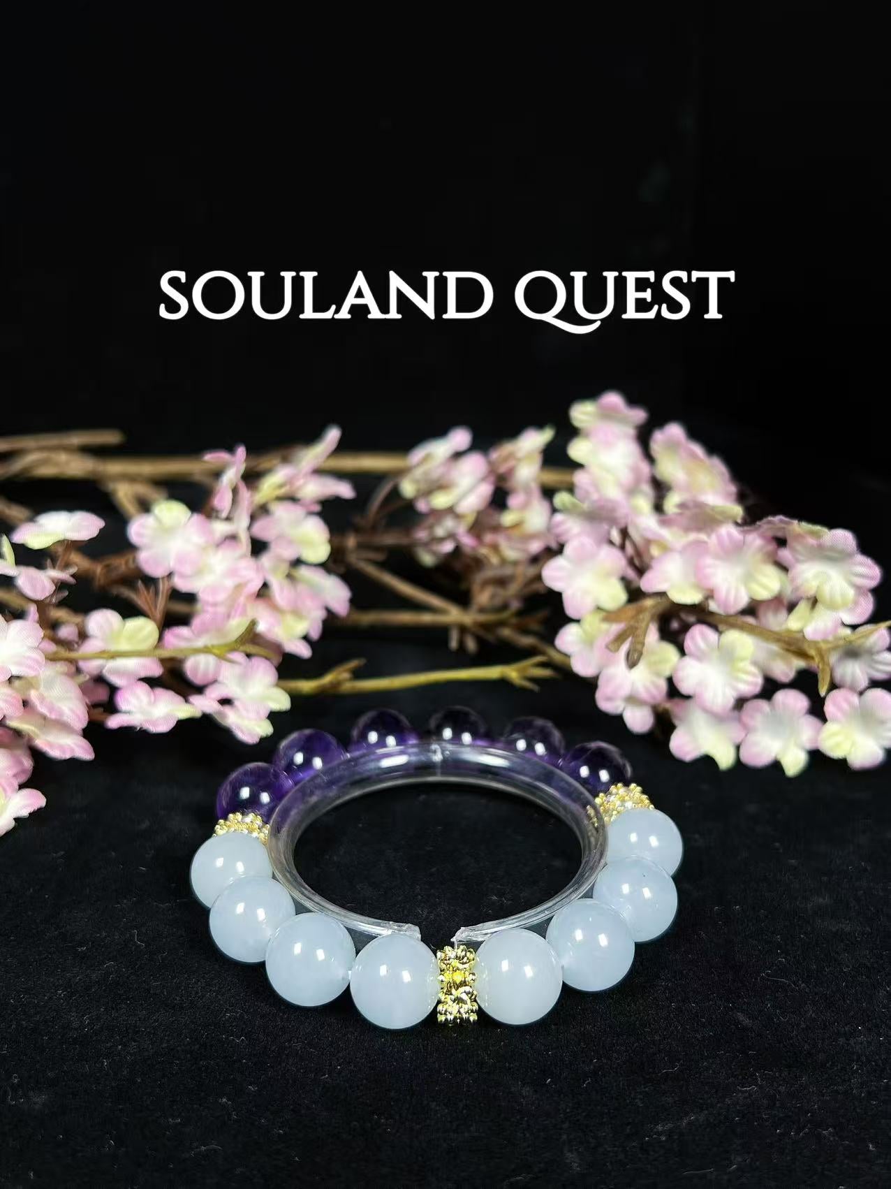 Amethyst & Aquamarine Bracelet - Souland Quest