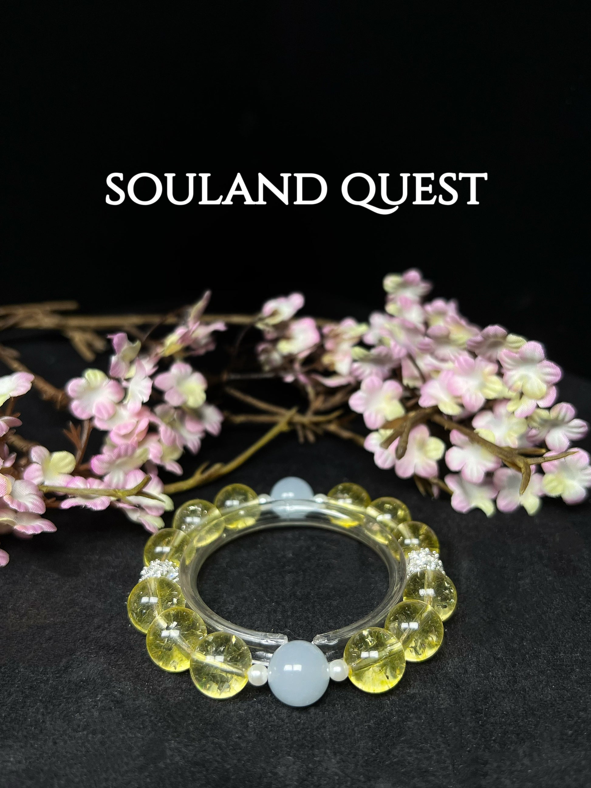 Citrine & Aquamarine Bracelet - Souland Quest