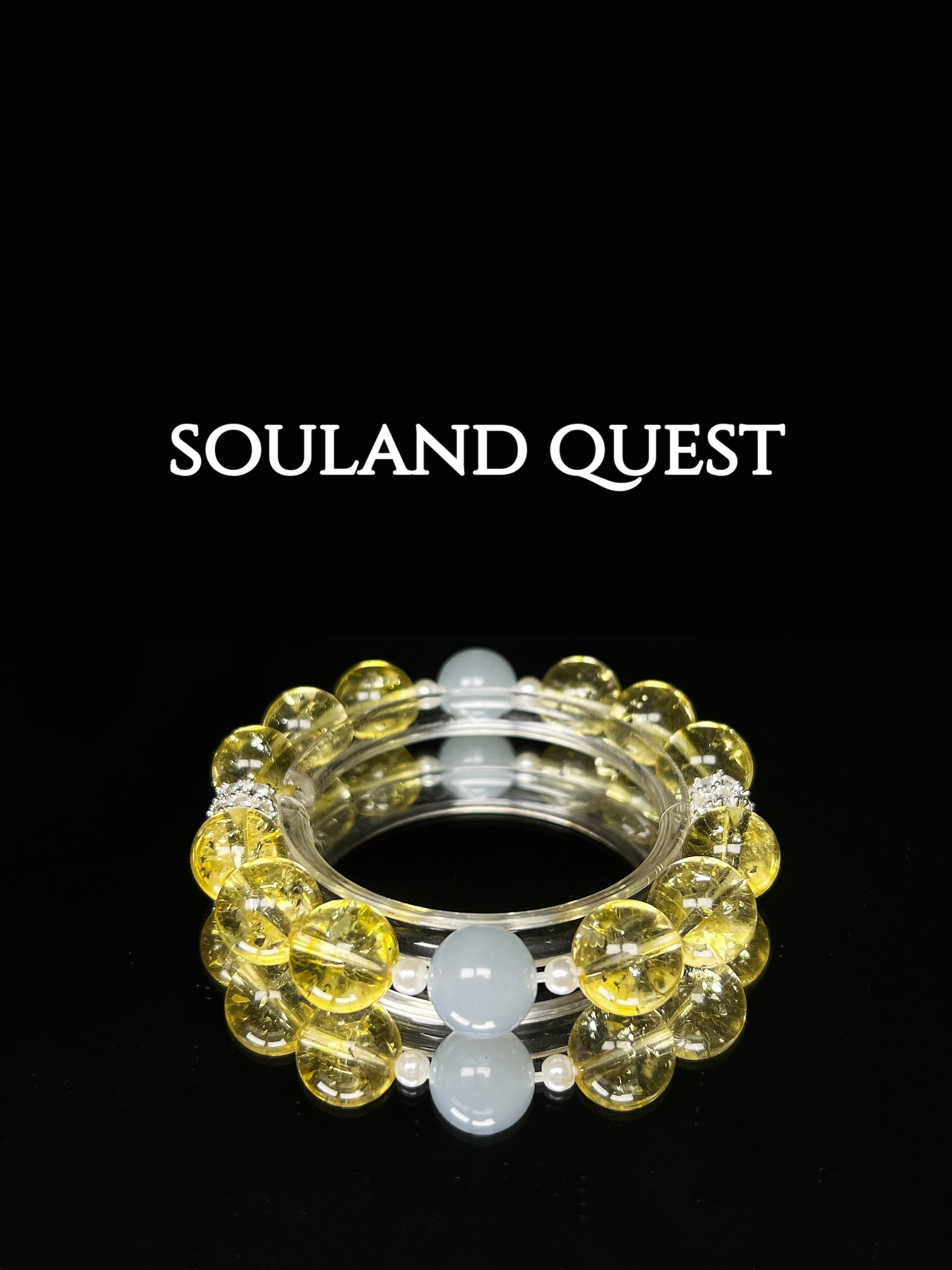 Citrine & Aquamarine Bracelet - Souland Quest