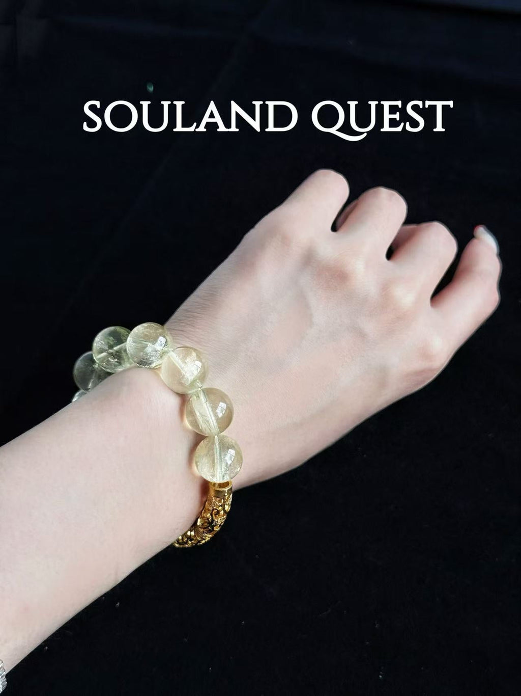 Lemon Citrine with Golden Bend – Abundance, Joy & Chakra Balance - Souland Quest