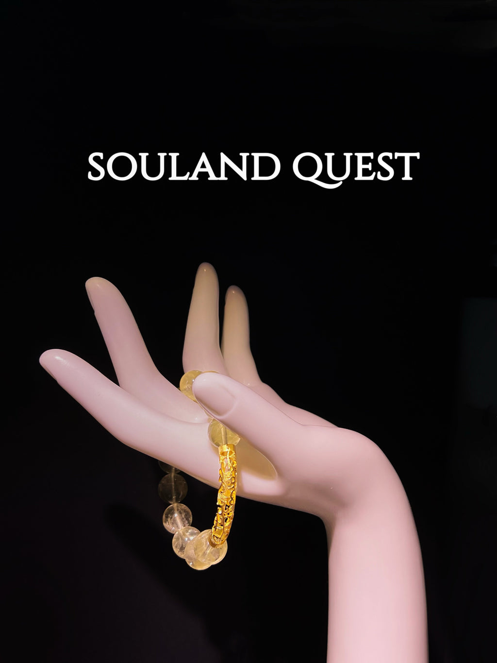 Lemon Citrine with Golden Bend – Abundance, Joy & Chakra Balance - Souland Quest