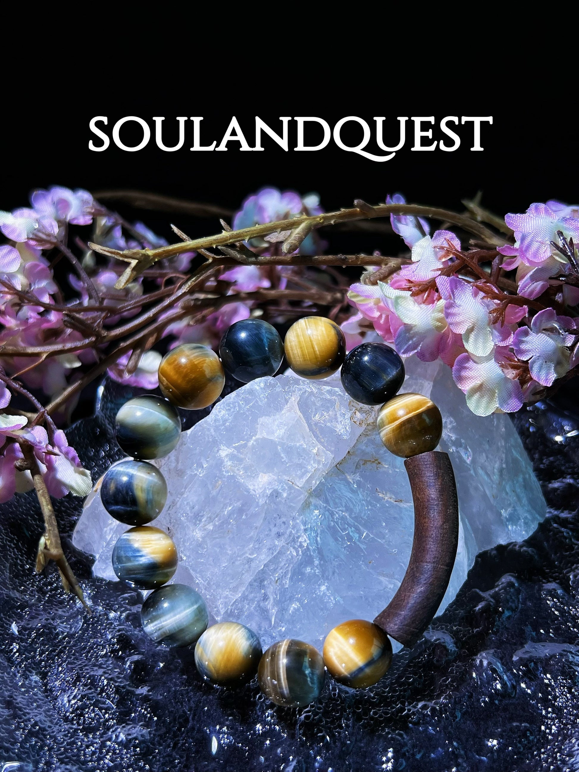 Mixed Tiger's Eye - Fearless Focus - Souland Quest