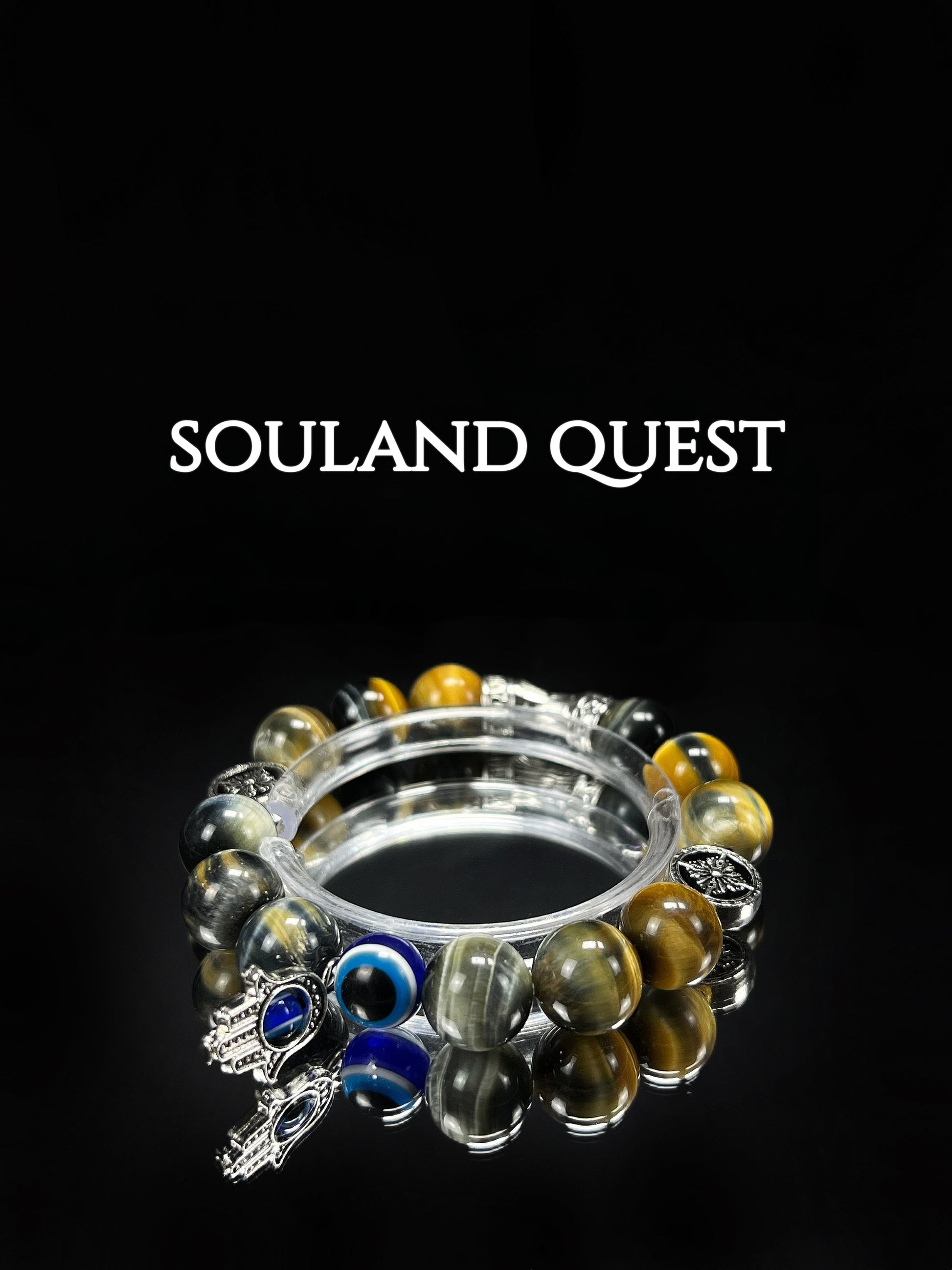 Mystic Eye & Tiger’s Eye Bracelet – Spiritual Protection, Focus & Strength - Souland Quest
