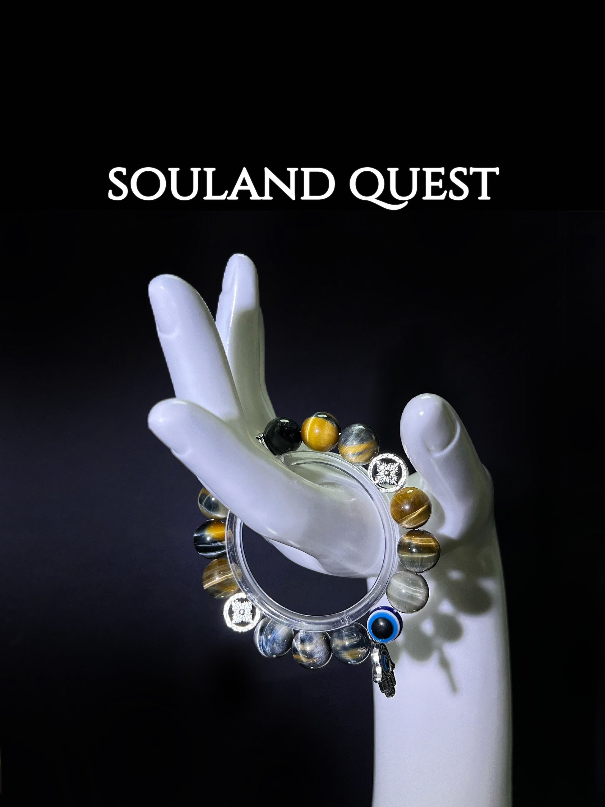 Mystic Eye & Tiger’s Eye Bracelet – Spiritual Protection, Focus & Strength - Souland Quest