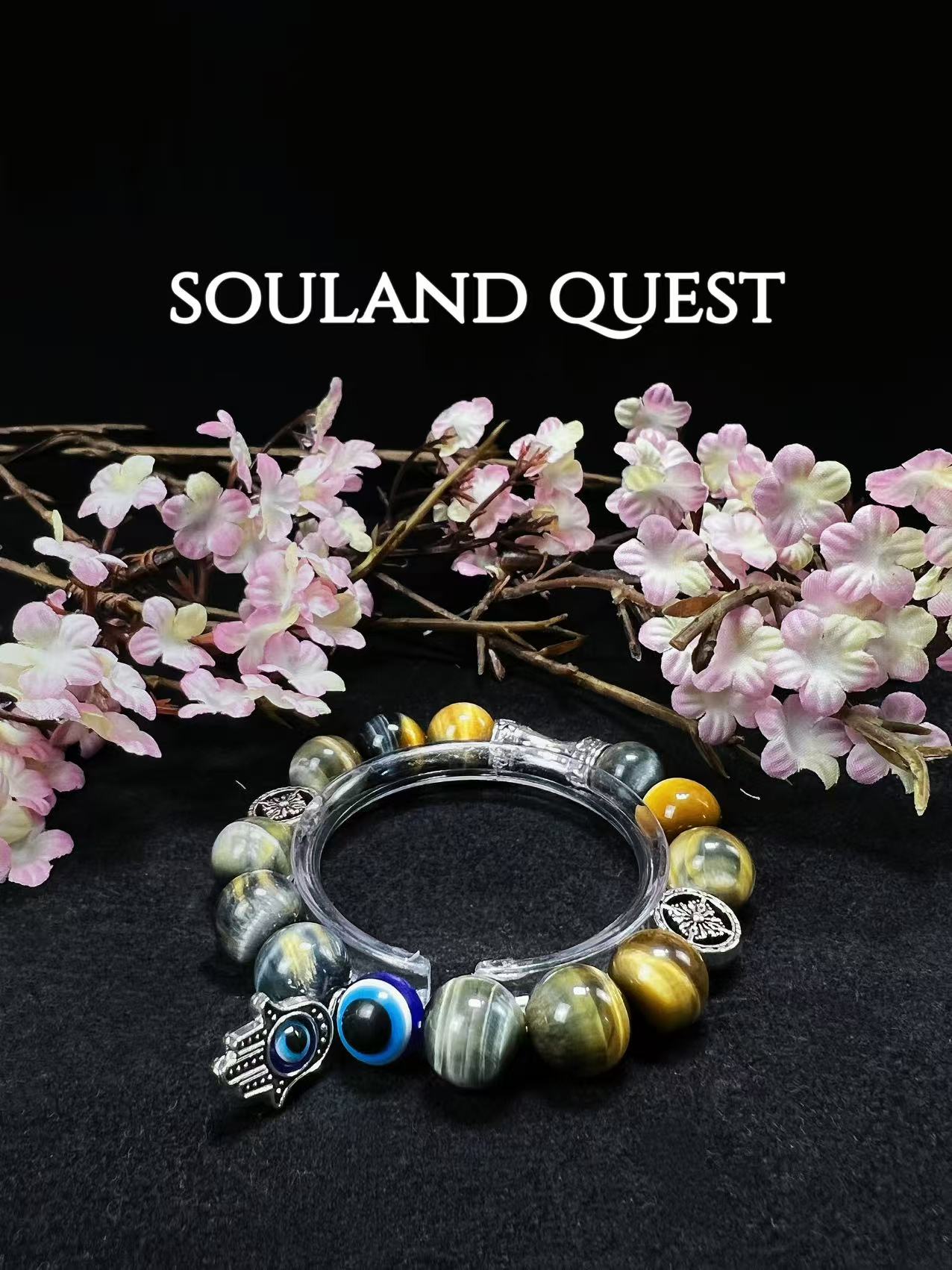 Mystic Eye & Tiger’s Eye Bracelet – Spiritual Protection, Focus & Strength - Souland Quest