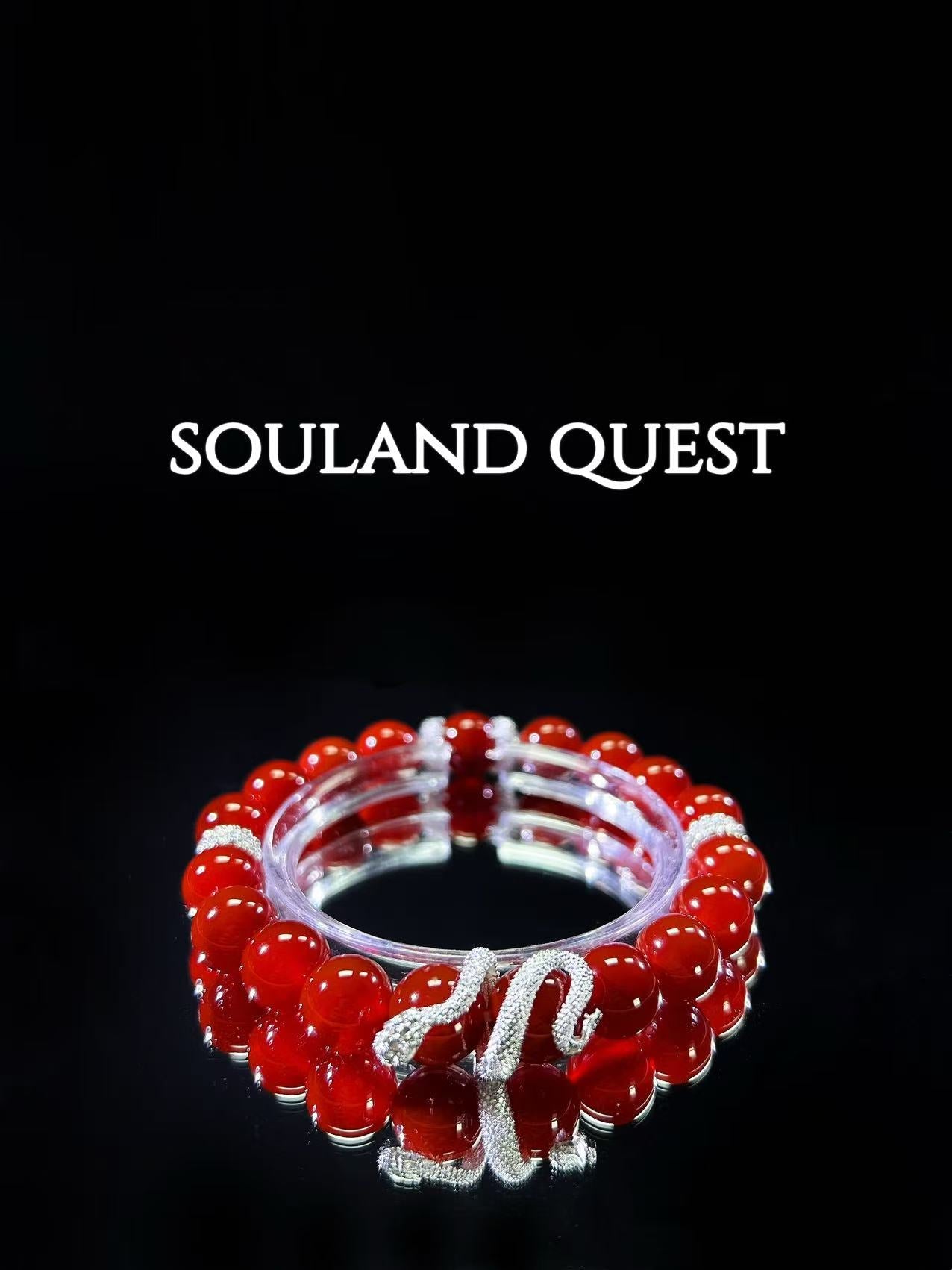 Red Agate Bracelet with Silver Snake Charm – Grounding Root Chakra for Aries, Leo & Scorpio - Souland Quest