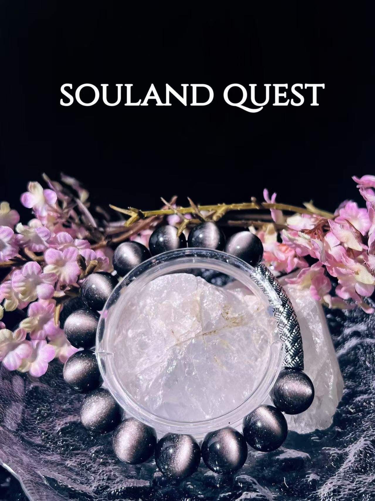Silver Sheen Obsidian - The Stone of Inner Vision - Souland Quest
