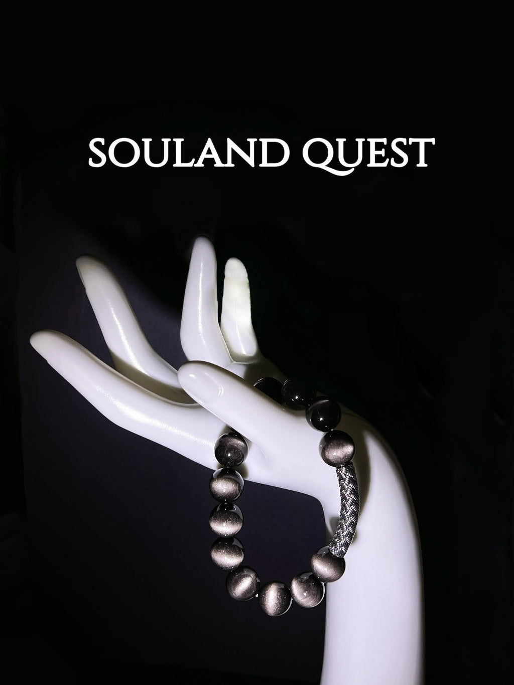 Silver Sheen Obsidian - The Stone of Inner Vision - Souland Quest