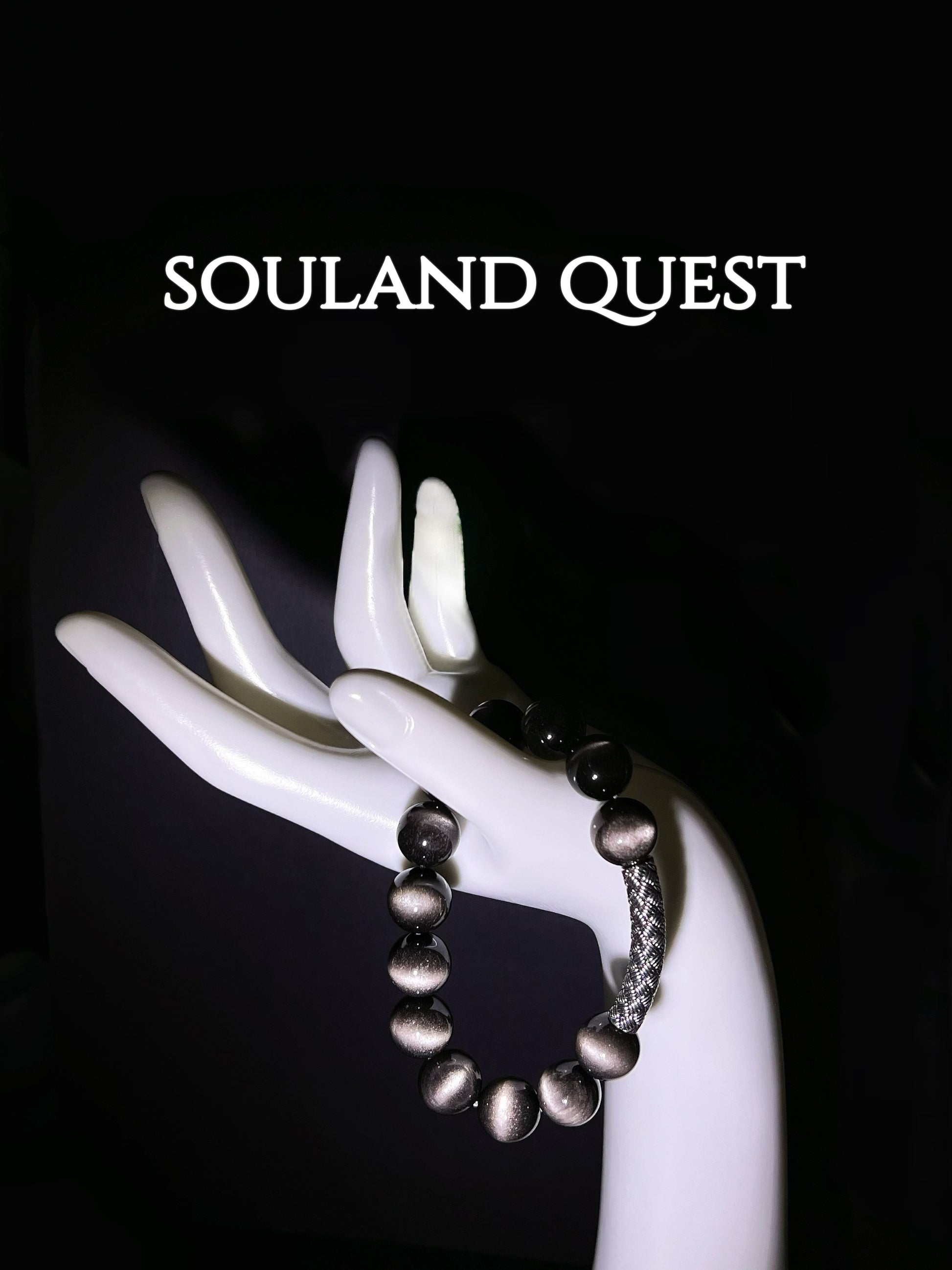 Silver Sheen Obsidian - The Stone of Inner Vision - Souland Quest