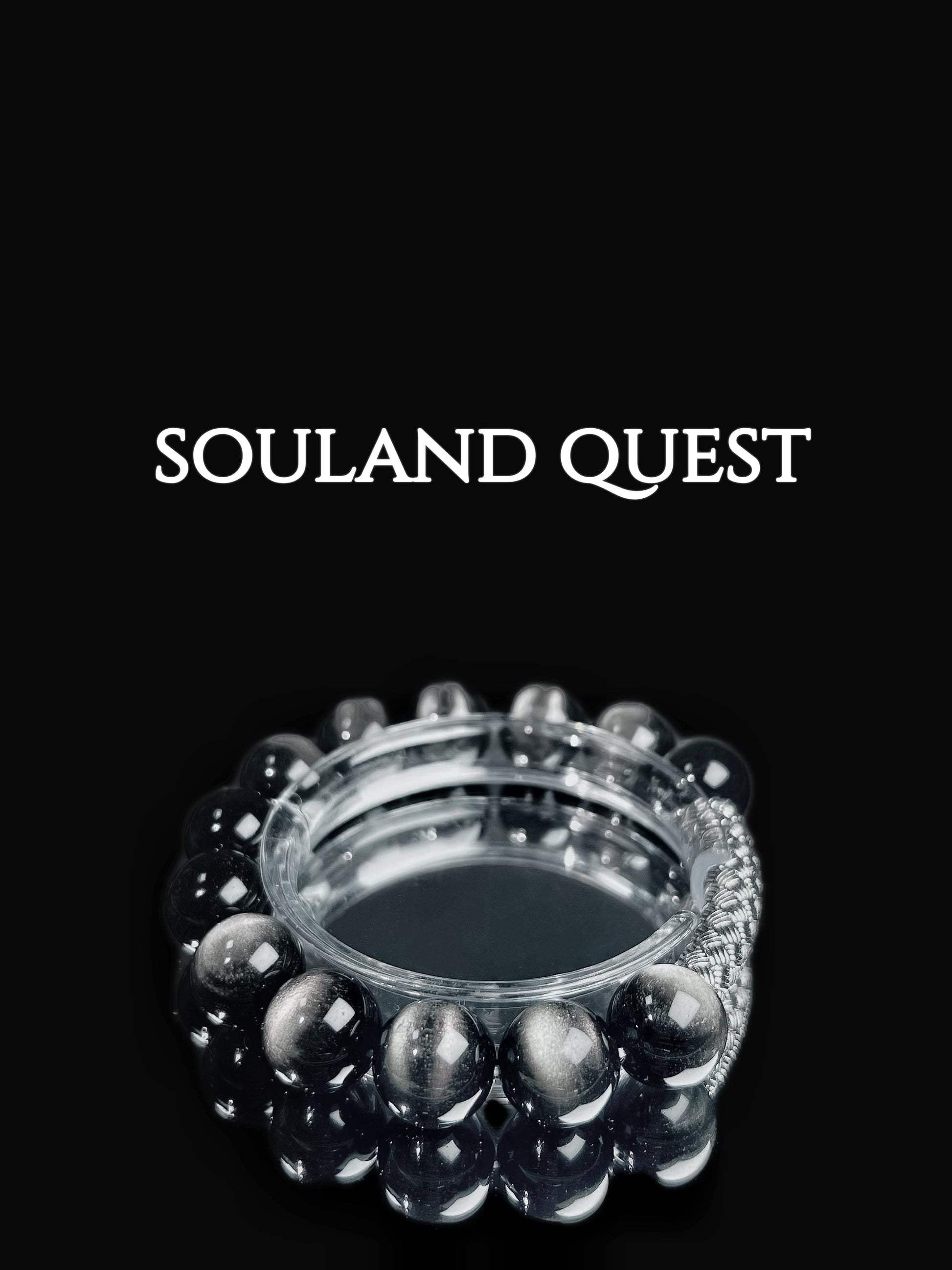 Silver Sheen Obsidian - The Stone of Inner Vision - Souland Quest