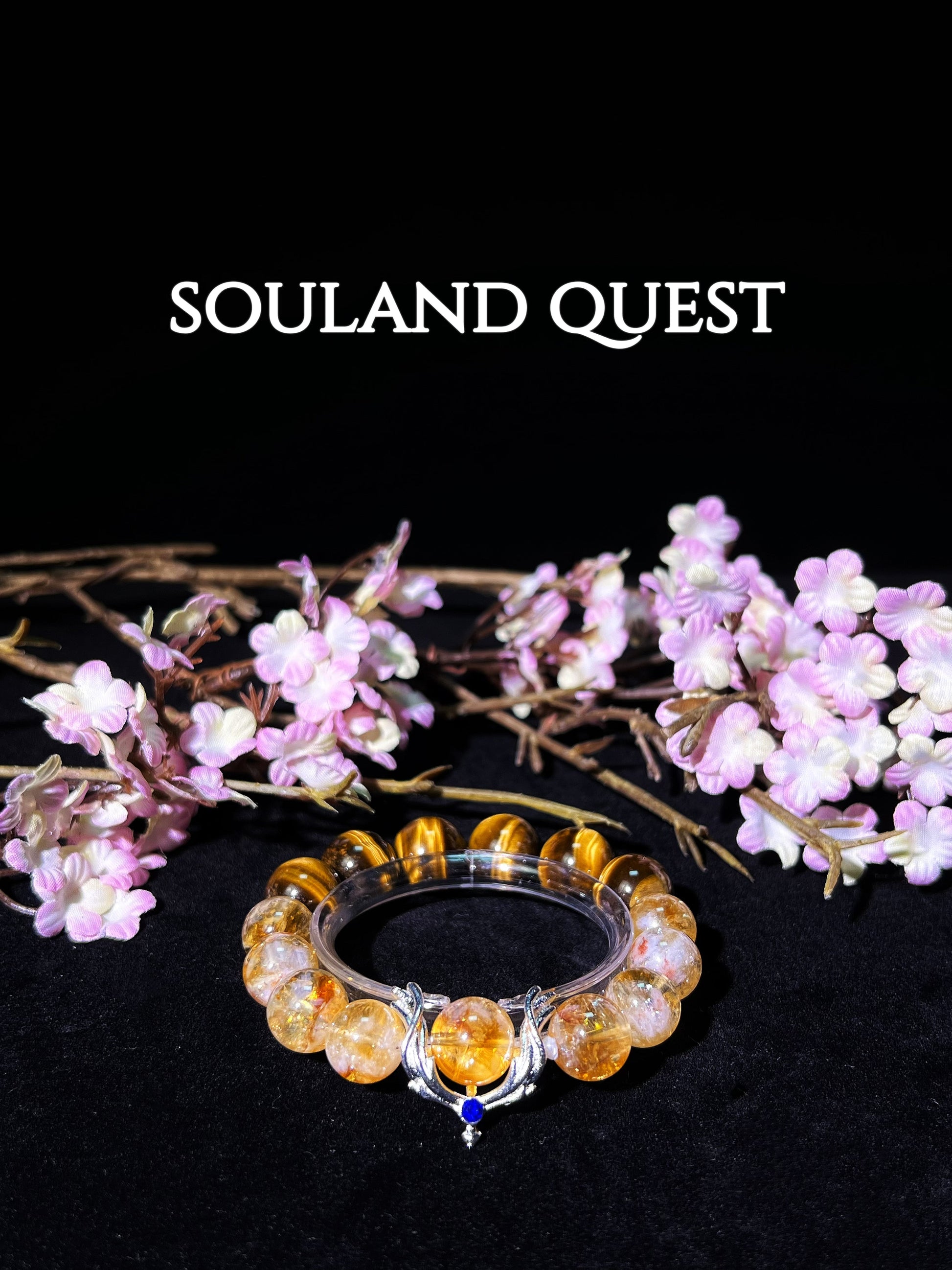 Solar Brilliance Bracelet – Citrine, Tiger’s Eye & Silver Accents for Confidence & Abundance ☀️✨ - Souland Quest